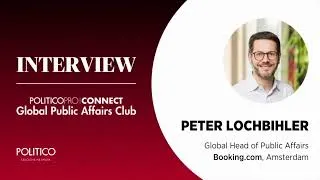 Miniature : [Global Public Affairs Club] Interview with Peter Lochbihler from BOOKING.COM