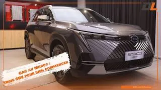Miniature : GAC au Maroc :Trois SUV pour bien commencer