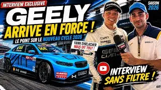 Miniature : La nouvelle GEELY de course est là ! Yann Ehrlacher CHAMPION DU MONDE nous raconte TOUT