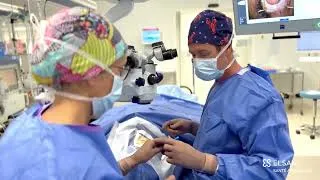 Miniature : La correction de la myopie par pose d'implant Phake ICL à l'Institut Santé Atlantique