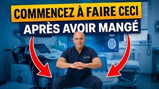 Miniature : UN SEUL GESTE APRÈS LE REPAS FAIT CHUTER LA GLYCÉMIE DE 52 % — UN MÉDECIN MONTRE COMMENT