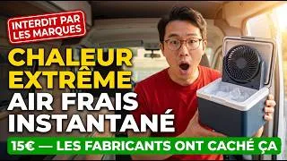 Miniature : J'ai Fabriqué un Climatiseur Portable à 15 € pour Van, Tente et Urgences