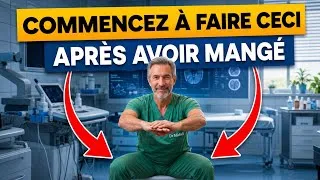 Miniature : Faites ce simple mouvement après chaque repas: votre glycémie peut chuter de 52 %, selon un médecin.