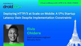 Miniature : Deploying HTTP/3 at Scale on Mobile: A 17% Startup Latency Gain Despite Implementation Constraints