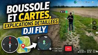 Miniature : DJI Fly Boussole Carte et Vision Assist Explications