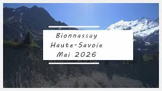 Miniature : Le Tramway du Mont-Blanc, lac glaciaire et passerelle de Bionnassay en drone