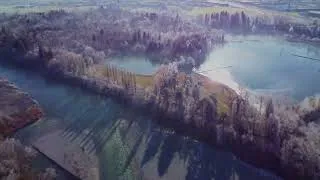 Miniature : Un 1er janvier 2025 au bord de l'Arve en Haute-Savoie