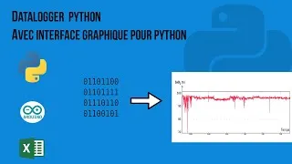 Miniature : Faire un Datalogger pour Arduino avec Python