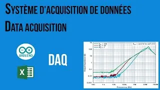 Miniature : Système d’Acquisition de données (DAQ) avec Arduino et Excel PLX-DAQ