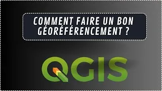 Miniature : Comment effectuer le géoréférencement sur #QGIS avec une Carte ayant des coordonnées géographiques ?
