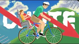 Miniature : La CHUTE d'Happy Wheels.