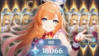 Miniature : 112 VŒUX ET 18 066 PRIMOS-GEMMES INVOCATIONS ESCOFFIER 5★ CHANCE INCROYABLE ?! • Genshin Impact FR