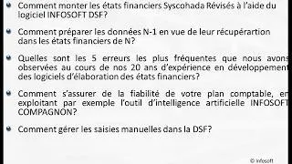 Miniature : Bande Annonce DSF SYSCOHADA REVISE INFOSOFT