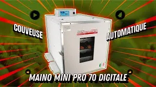 Miniature : Présentation de la Couveuse Automatique Maino Mini Pro 70 Digitale