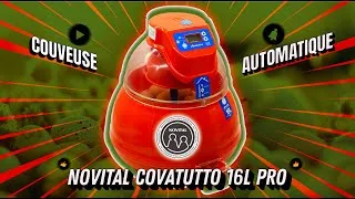 Miniature : Présentation de la Couveuse Novital Automatique Covatutto 16L Pro