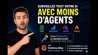 Miniature : Grafana Alloy & OpenTelemetry : Comment diviser par 5 le nombre d'agents sur vos serveurs ?