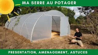 Miniature : Ma serre au potager: aménagements, système d'arrosage et astuces pour une serre productive