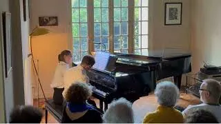 Miniature : JOHANNES BRAHMS / DANSE HONGROISE NO. 16 / DUO MOUSEÎON