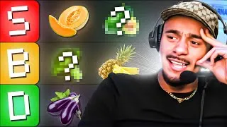 Miniature : MISTER V CLASSE LES FRUITS ET LÉGUMES ! (Best of Tier List)