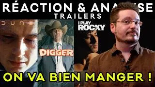 Miniature : Dune, Digger, I Play Rocky - RÉACTION aux Trailers