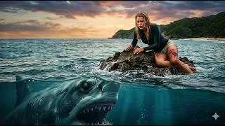 Miniature : Coincée sur un rocher dans l'océan, elle réalise que le monstre est juste en dessous  🦈