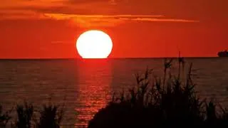 Miniature : Fabuleux Couche du soleil en Mer Méditerranée vers Afrique 