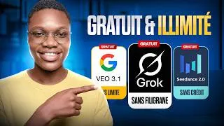 Miniature : Grok Al Gratuit illimité, Veo 3 Gratuit illimité & Seedance 2.0 Gratuit illimité | Le site SECRET !
