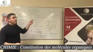 Miniature : CHIMIE Constitution des molécules organiques (cours prépa PASS terminale Stage 1/5 Médical-MENT')