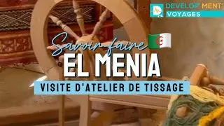 Miniature : 🇩🇿 Tissage et broderie traditionnelle à El Menia dans le desert algérien - voyage halal en Algérie 
