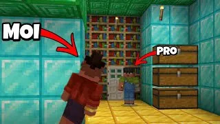 Miniature : J'ai créé une BASE SECRÈTE sous sa VILLA Minecraft !