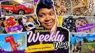 Miniature : C'est ma première fois 😅 Weekly Vlog / vacances scolaires, on prépare nos bagages 