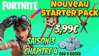 Miniature : Nouveau Starter Pack Fortnite à 3,99€ Saison 3 Chapitre 4 (Pack Julie technicienne de combat) infos…