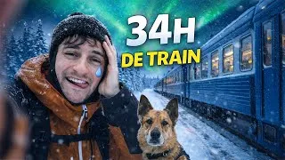 Miniature : On a rejoint la LAPONIE en train (avec notre chien)