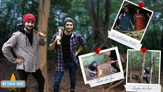 Miniature : LAINK ET JUSSETAIN SURVIVENT 24H EN FORÊT !!! (ils sont trop forts)