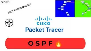 Miniature : #39 : Cisco Packet Tracer : Les bases de OSPF Cisco expliqué simplement