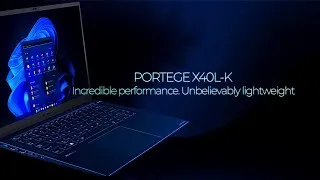Miniature : Portégé X40L K | Le compagnon parfait et ultraléger