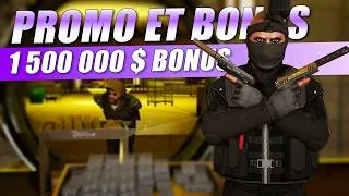 Miniature : CASINO X2 + 1500000 $ BONUS - PROMO ET BONUS DE LA SEMAINE - GTA ONLINE