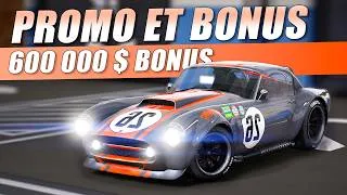Miniature : 600 000 $ BONUS - PROMO ET BONUS DE LA SEMAINE - GTA ONLINE