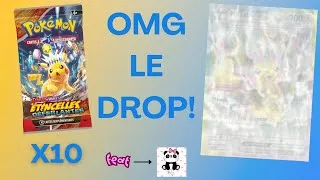 Miniature : OUVERTURE DE 10 BOOSTER POKÉMON ÉTINCELLES DÉFERLANTES, Feat Katniss (Ma copine)