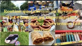 Miniature : Routine quotidienne au 🇬🇧 - Courses au supermarché🛒 , achats et merguez 🌭 algériennes 🇩🇿