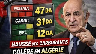 Miniature : Carburants 2026 en Algérie : Choc des prix, Tebboune riposte | Pouvoir d’achat en danger ?