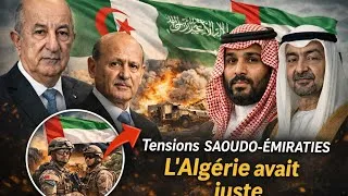 Miniature : Tensions saoudo-émiraties : la vérité éclate au Yémen, l’Algérie avait raison 