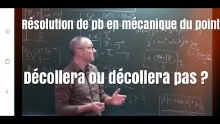 Miniature : Mécanique du point : décollera ou décollera pas ?