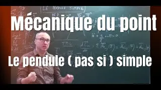 Miniature : L' exo le plus important de la mécanique du point