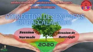 Miniature : Correction des SVT des examens du baccalauréat 2020 PC