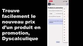 Miniature : Comment calculer une réduction avec une dyscalculie (méthode simple pour les promos)