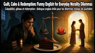 Miniature : Culpabilité, gâteau et rédemption : dialogue anglais drôle pour les dilemmes moraux du quo...