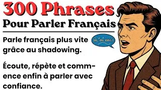 Miniature : 300 Sentences French Shadowing Speaking Practice (A1-B2) | French Speaking & Listening Practice 