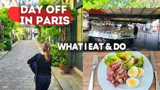 Miniature : Perfect day in Paris -  French market, Day of eating and slow living in France (french Woman)
