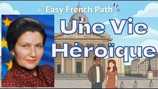 Miniature : Qui était Simone Veil ? L’incroyable destin d’une icône française 🇫🇷 | French B1 Podcast